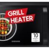 Samsung 23 L Grill Microwave Oven (MG23A3515AK/TL, Black, Various Auto Cook Programs, Keep Warm, Quick Defrost, LED Display, Ceramic Enamel Cavity, Wire Rack)