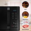 Samsung 23 L Grill Microwave Oven (MG23A3515AK/TL, Black, Various Auto Cook Programs, Keep Warm, Quick Defrost, LED Display, Ceramic Enamel Cavity, Wire Rack) - Image 5