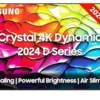 Samsung 108 cm (43 inches) D Series Brighter Crystal 4K Dynamic Ultra HD Smart LED TV UA43DUE80AKLXL (Titan Gray) - Image 2