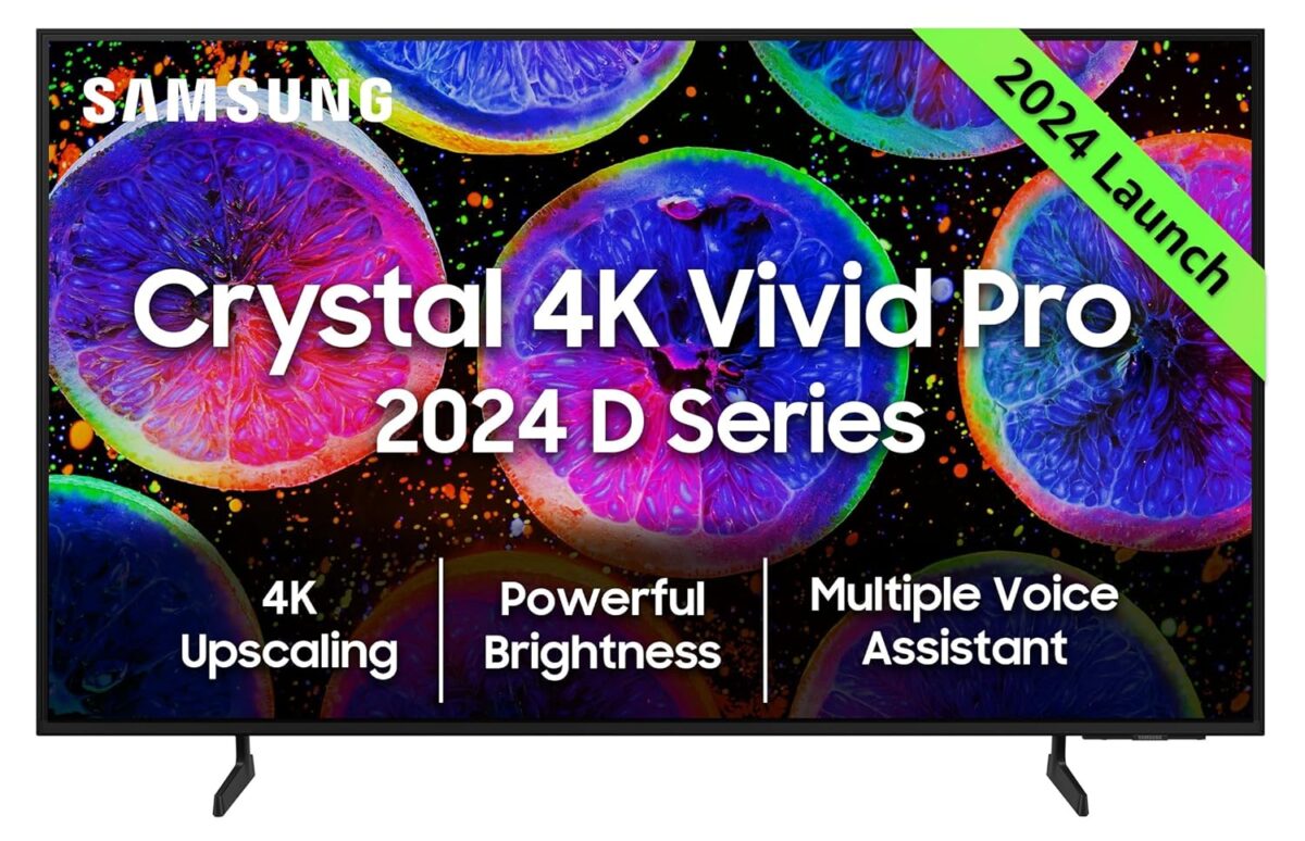 Samsung 138 cm (55 inches) D Series Crystal 4K Vivid Pro Ultra HD Smart LED TV UA55DUE77AKLXL (Black) - Image 2