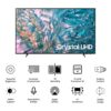 Samsung 108 cm (43 inches) D Series Brighter Crystal 4K Dynamic Ultra HD Smart LED TV UA43DUE80AKLXL (Titan Gray) - Image 3