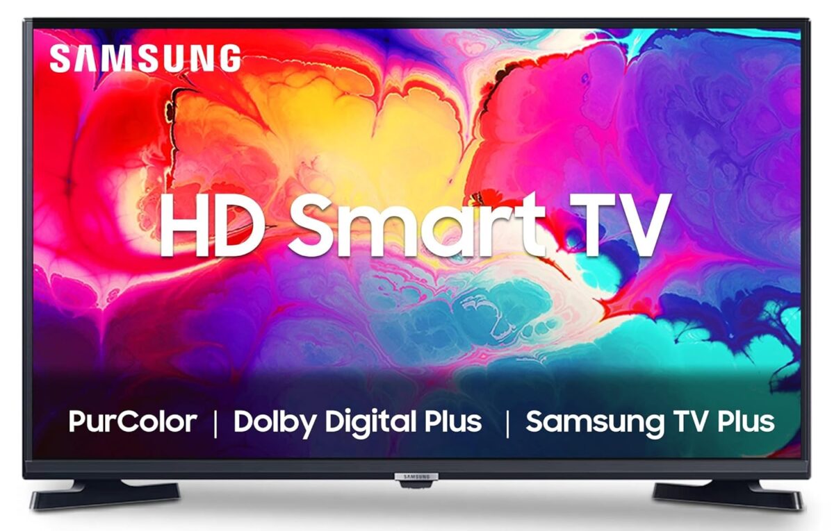 Samsung 80 cm (32 inches) HD Ready Smart LED TV UA32T4380AKXXL (Glossy Black) Visit the Samsung Store