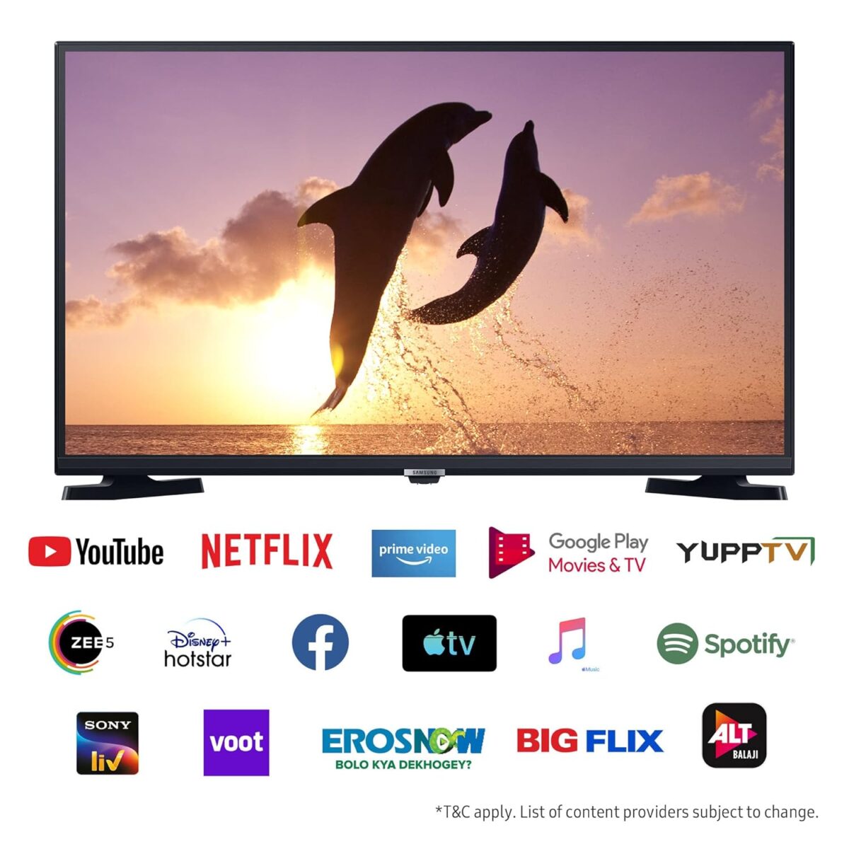 Samsung 80 cm (32 inches) HD Ready Smart LED TV UA32T4380AKXXL (Glossy Black) Visit the Samsung Store - Image 2